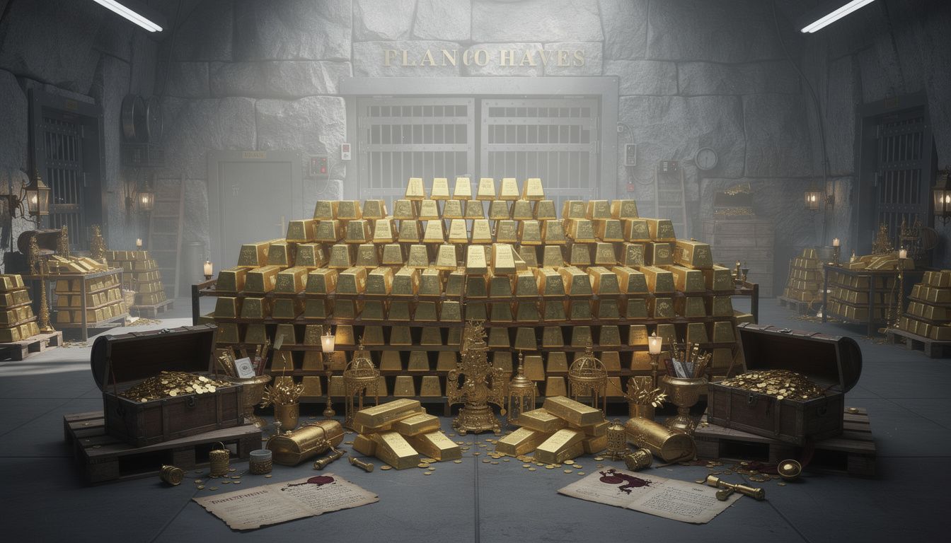 découvrez les mystères et les secrets de l'or des français, un trésor impressionnant de 4 000 tonnes qui fascine par son histoire et son importance.
